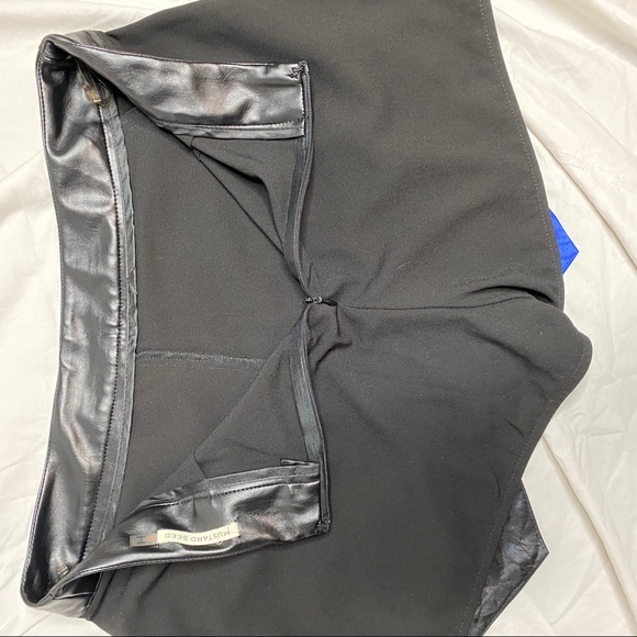 Mustard Seed Mini Skirt Black and Blue Size Medium - Picture 4 of 6